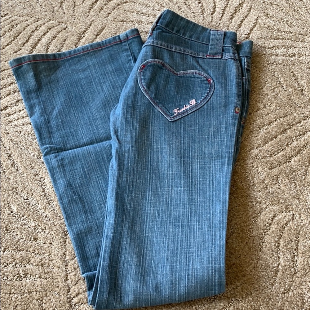 Frankie B Boho Heart pocket